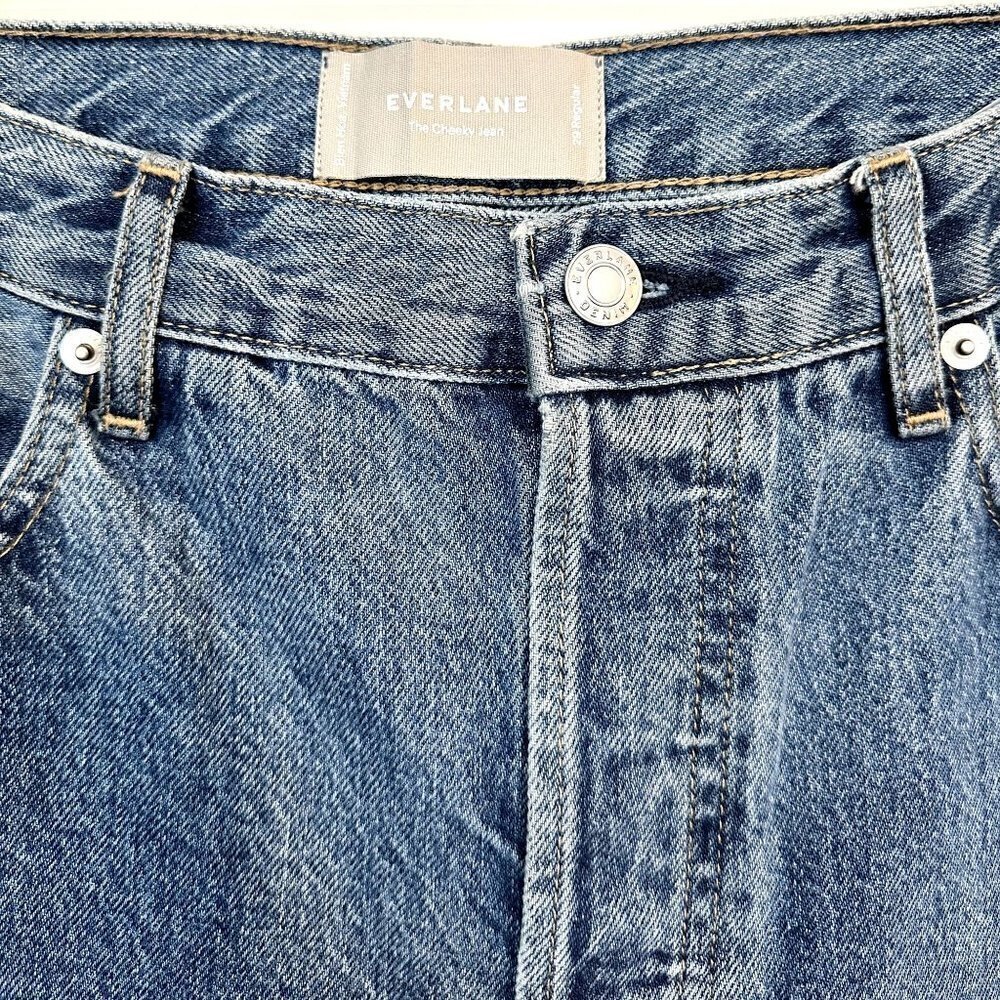 NEW Everlane Blue The Original Cheeky Jean - 29 - Picture 3 of 7
